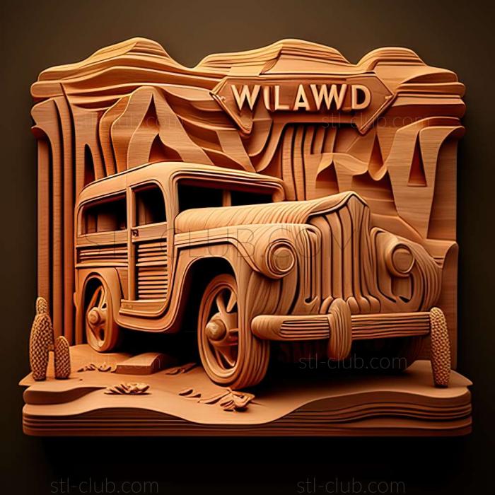 3D model Willys Overland (STL)